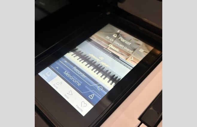 Kawai Polished Ebony K300 Aures Upright Hybrid Piano, Used - All Inclusive Premium Package (SN:F163799) - Image 8